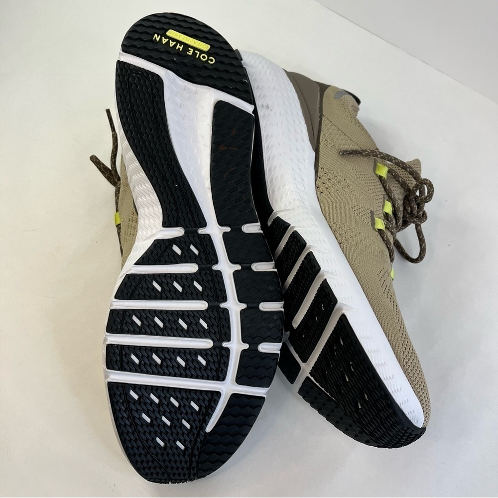 Cole Haan ZeroGrand Overtake Lite Running Tan White Sneakers Cushioned Sole 10.5 - Picture 8 of 10